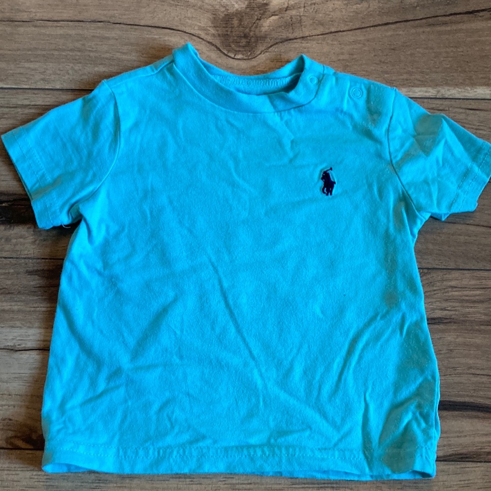 Teal Ralph Lauren T-shirt SZ 6 months
